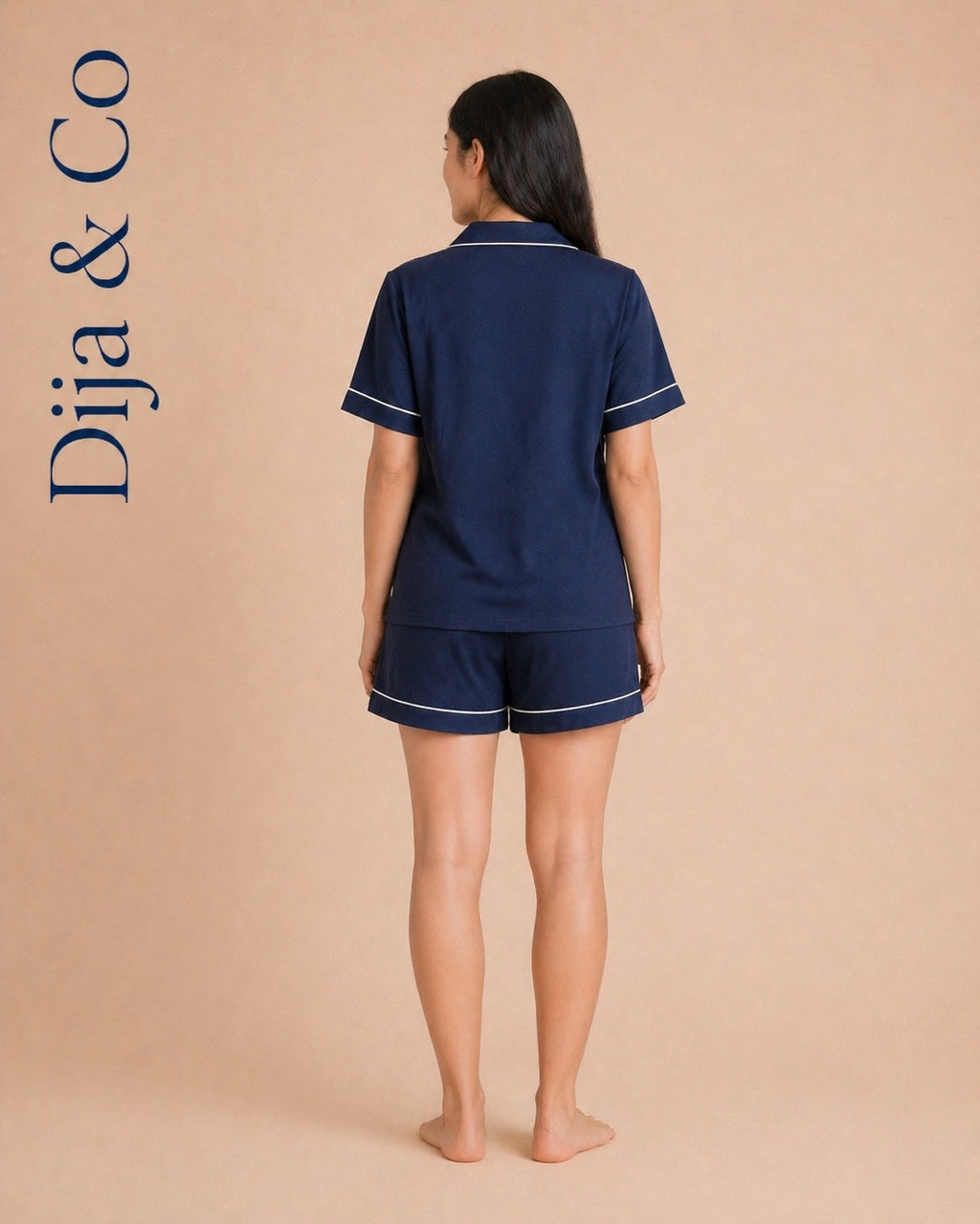 100% Cotton PJ Set with Shorts